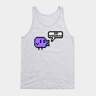 Cute Pixel Bird - Up Yours! Tank Top